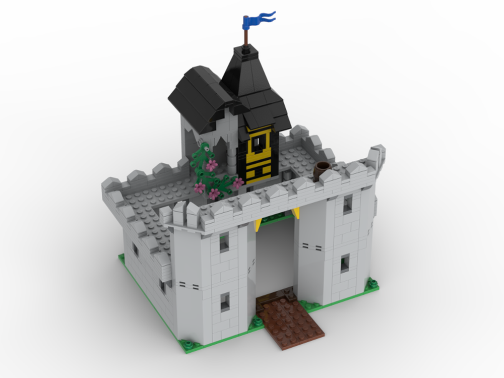 LEGO MOC 6074 Black Falcon's Fortress by alfonzo | Rebrickable - Build ...