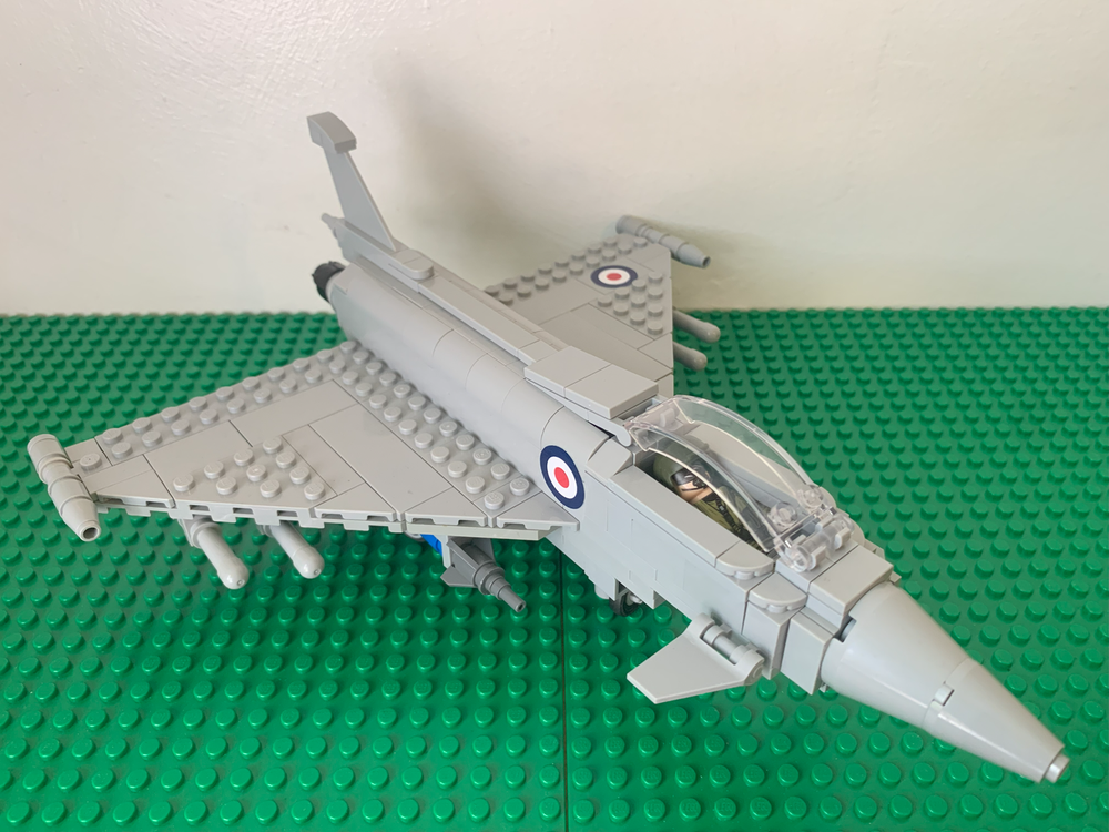 LEGO MOC Eurofighter Typhoon European jet by Sean.1 | Rebrickable ...