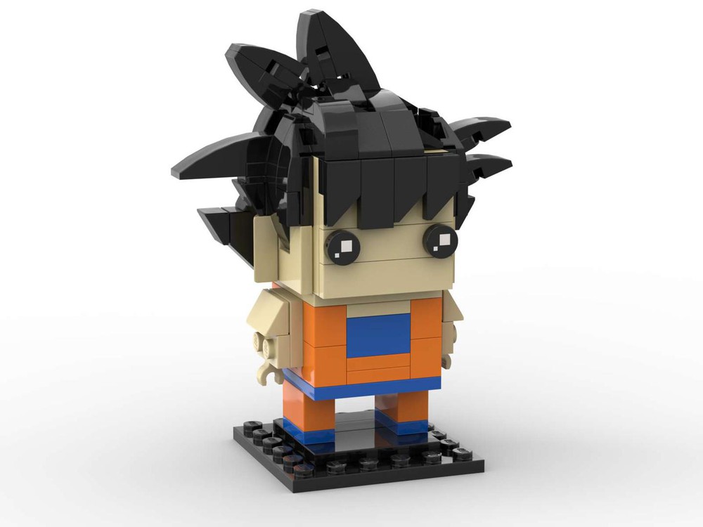 LEGO MOC Son Goku Dragon Ball Z BrickHeadz by LP14 | Rebrickable ...