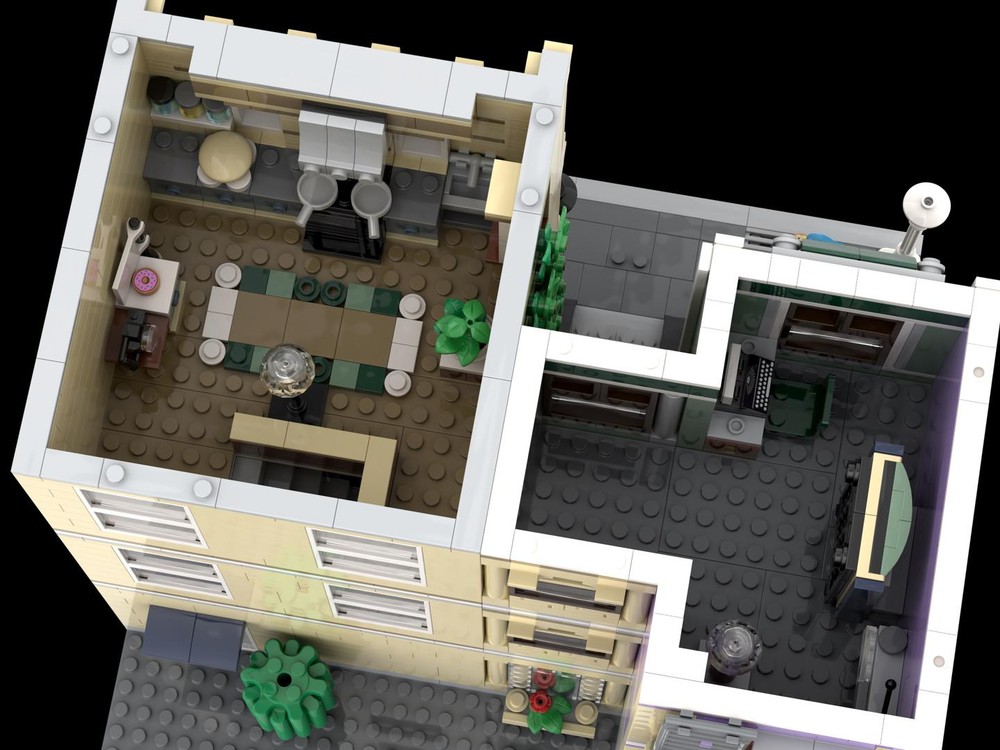 LEGO MOC Golden Shell Bank - 10278 Police Station Alternative Build by ...
