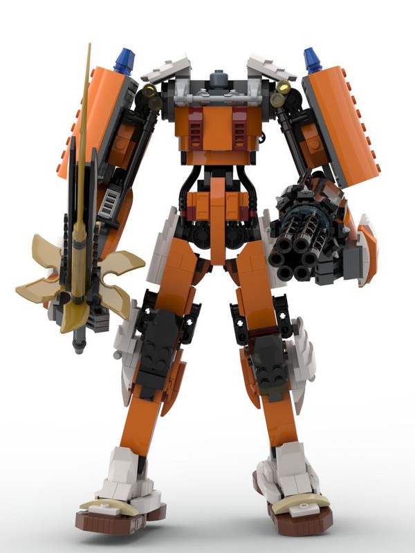 LEGO MOC Exo-force mech : Shining Ronin by Mirage_ | Rebrickable ...