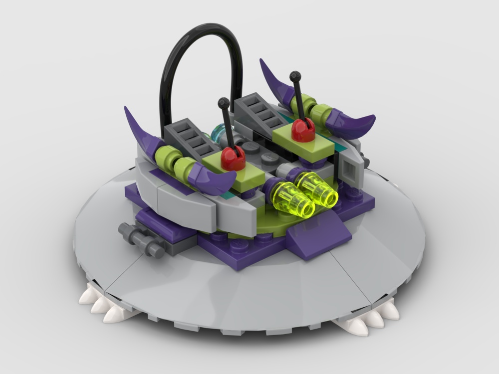 LEGO MOC-184295 Alien stricker saucer by Rickyduf | Rebrickable - Build ...