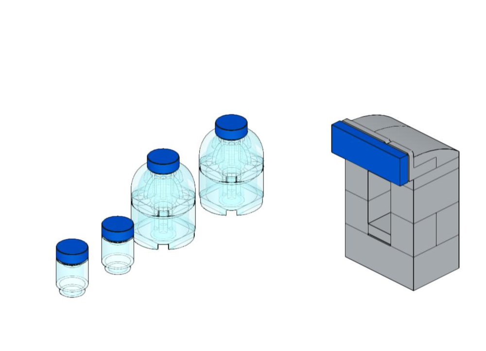 LEGO MOC Water Containers and Cooler by Minibuilder13 | Rebrickable ...