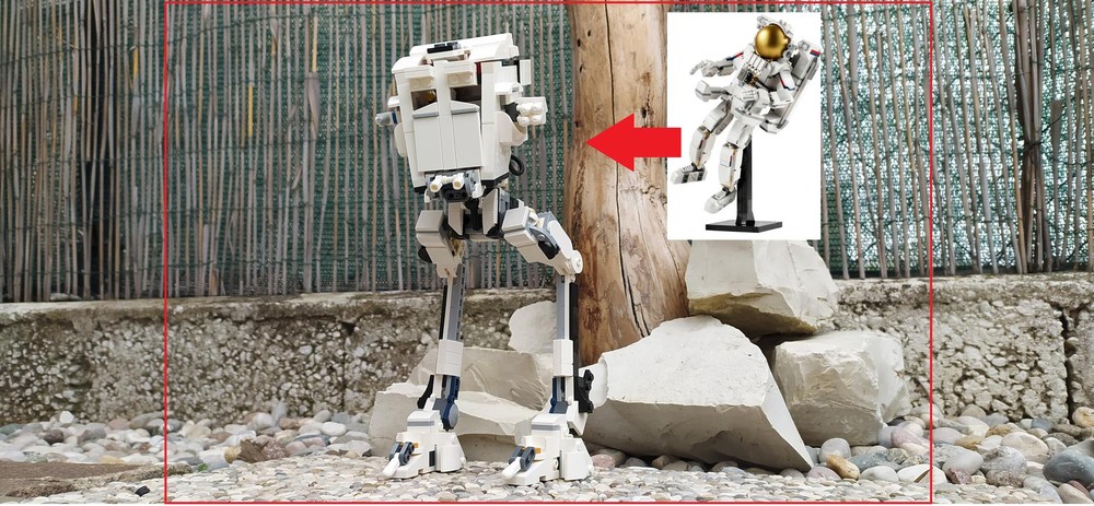 LEGO MOC 31152 AT-ST by ale0794 | Rebrickable - Build with LEGO