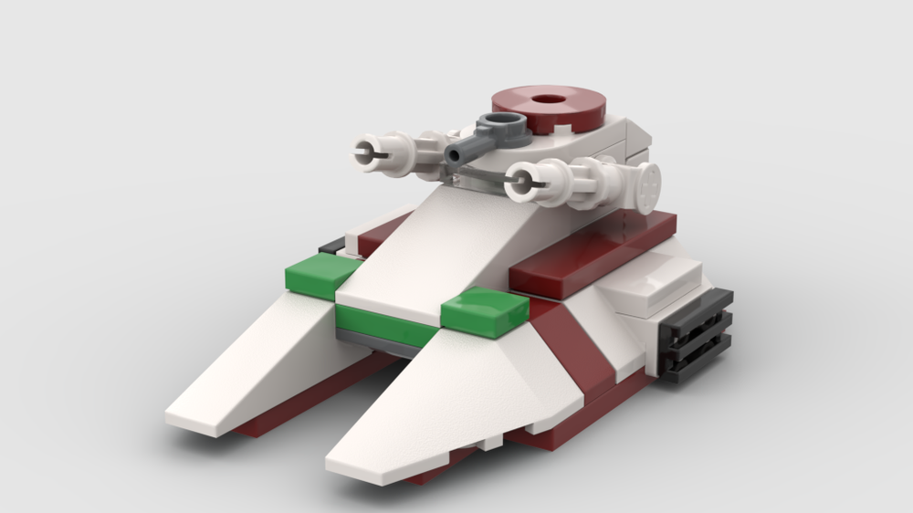 LEGO MOC TX-130 Clone Fighter Tank by AbvAvrgUndrAchvr | Rebrickable ...