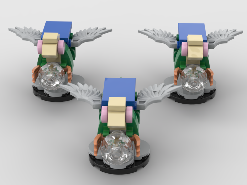LEGO MOC-184395 Griffon Wind Mages by GargonLe | Rebrickable - Build ...