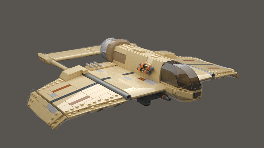 LEGO MOC CloakShape Fighter by Tiggerljc | Rebrickable - Build with LEGO