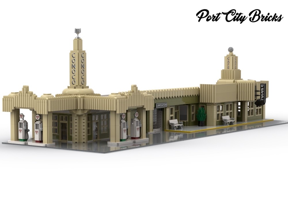 LEGO MOC U Drop Inn Cafe - Get Your Bricks on Route 66 by ...