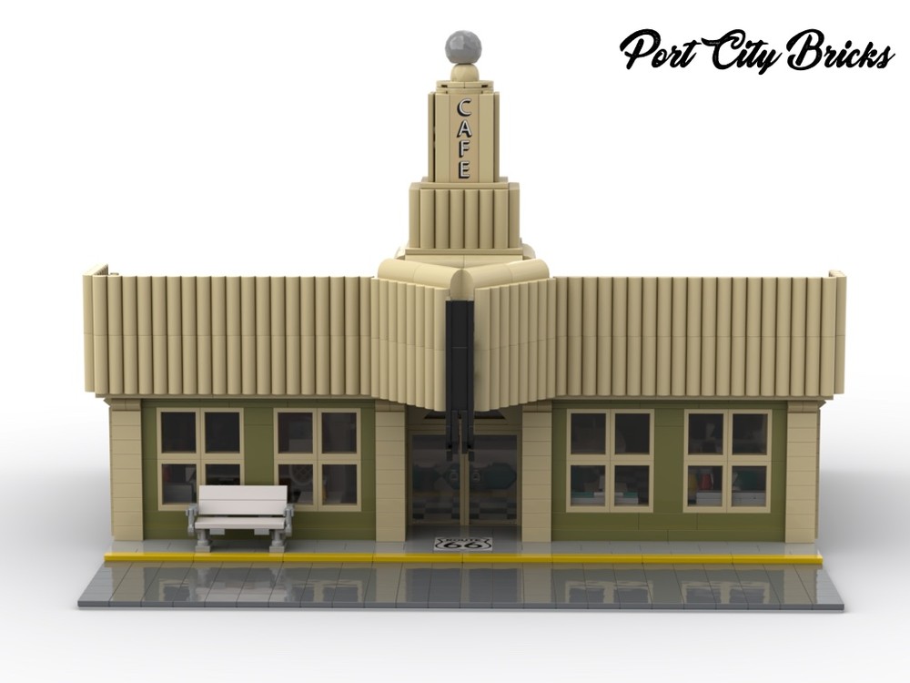 LEGO MOC U Drop Inn Cafe - Get Your Bricks on Route 66 by ...
