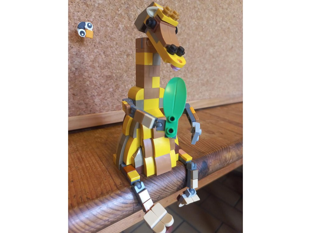 LEGO MOC-184495 Chubby Giraffe and Zebra by Tuxille | Rebrickable ...