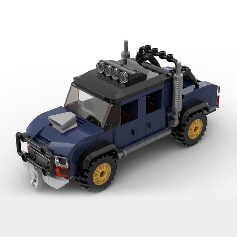 LEGO MOC Off-Road Pickup Truck by MrJBuilds | Rebrickable - Build with LEGO