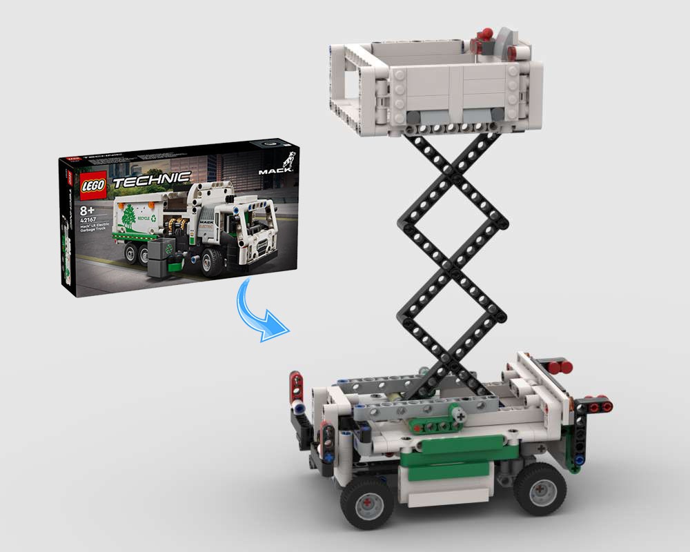 ●Skanless LEGO Technic 42167: Mack LR Electric Garbage Truck (2024