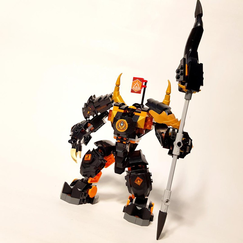 LEGO MOC Earth Dragon Mech 71806 + 71782 by frenchybricks | Rebrickable ...