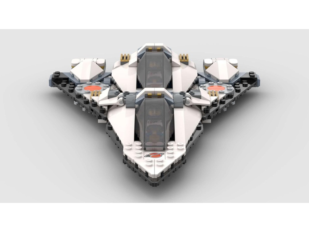 LEGO MOC Delta-7X Super Aethersprite Heavy Starfighter - Alternate