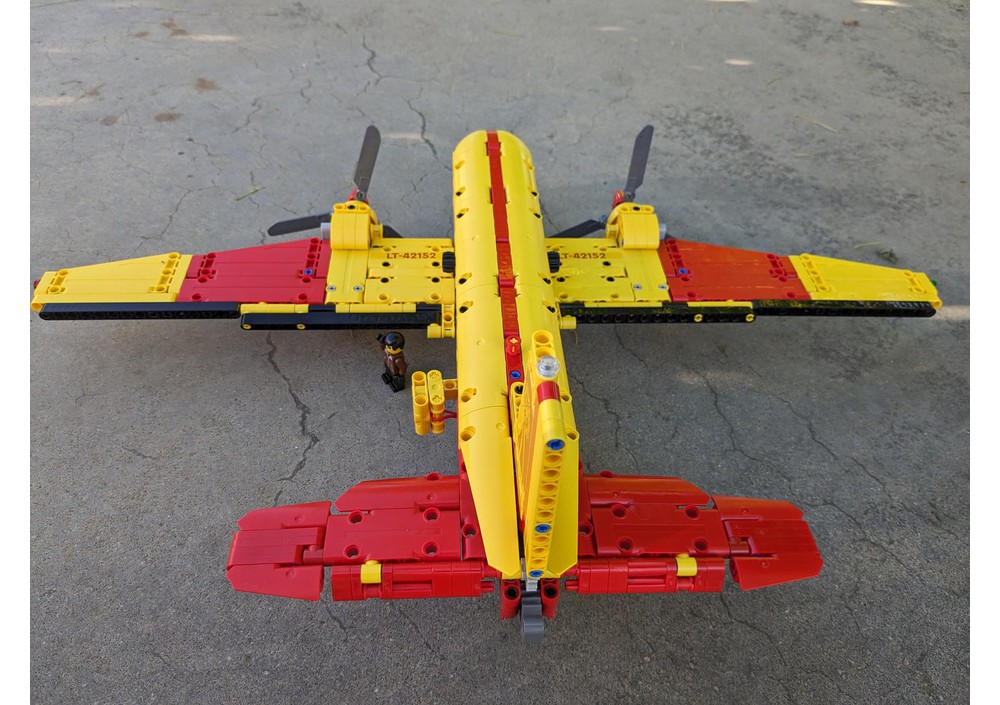 LEGO MOC C-47 Skytrain (42152 Firefighter Aircraft) by jpgon ...