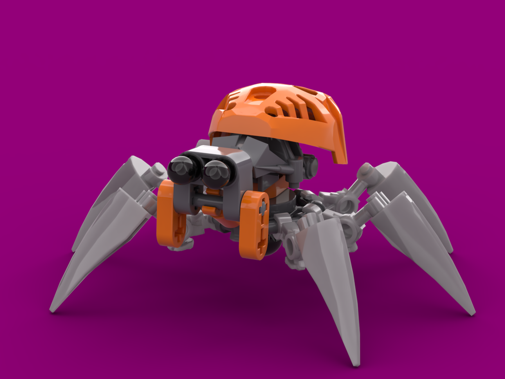 LEGO MOC Modern Fikou Spider by BeetleButch | Rebrickable - Build with LEGO