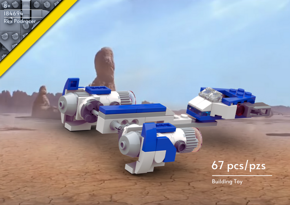 LEGO MOC Rex Podracer by MOCaBrick | Rebrickable - Build with LEGO