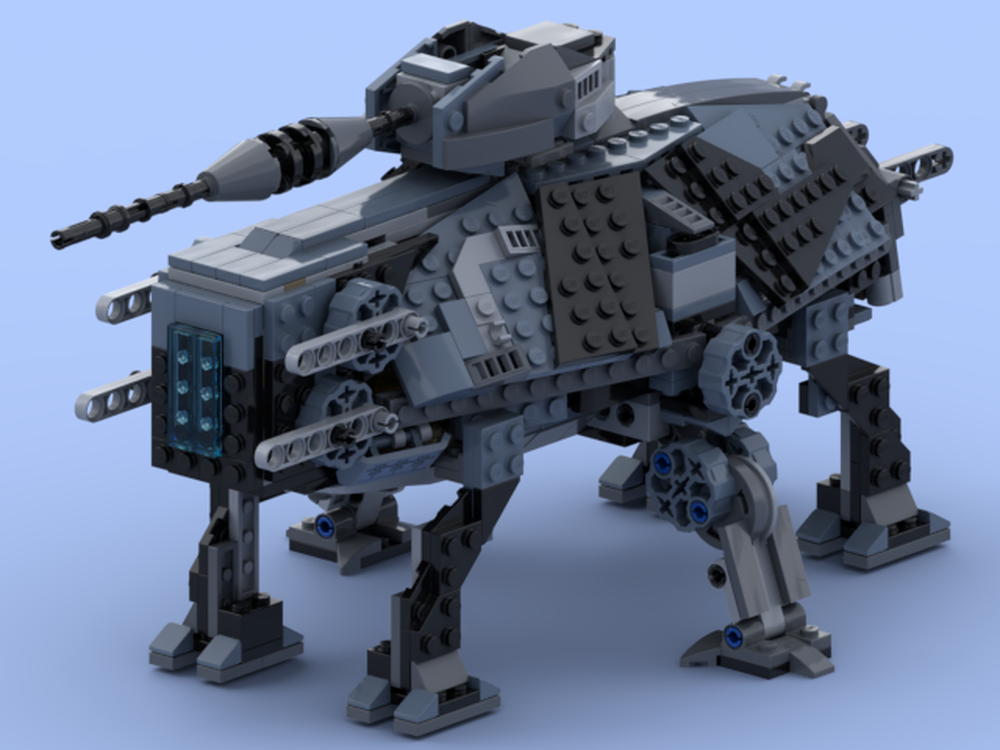 LEGO MOC Bad Batch AT-TE by 3liasBlue | Rebrickable - Build with LEGO