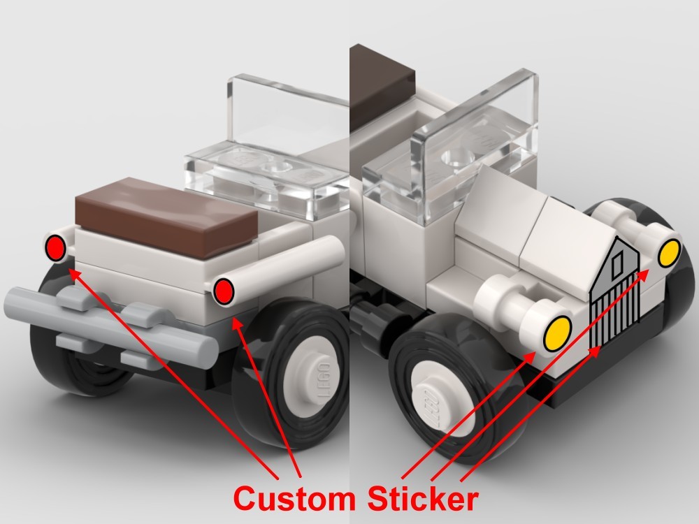 LEGO MOC Micro Rolls-Royce by peter.keist | Rebrickable - Build with LEGO