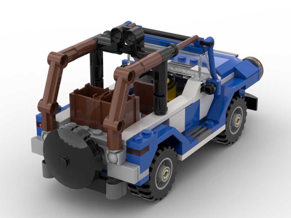 LEGO MOC 75916 8-studs-wide Jurassic World Jeep MOD by Neits89 ...