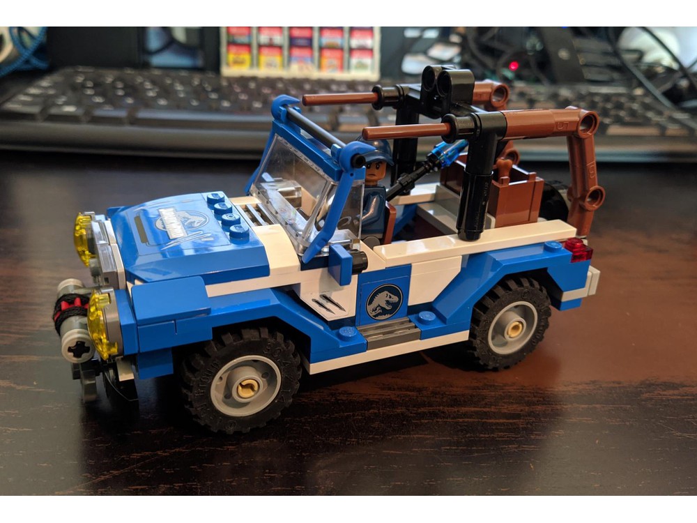 LEGO MOC 75916 8-studs-wide Jurassic World Jeep MOD by Neits89 ...