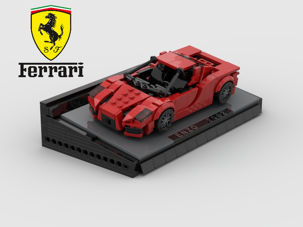 LEGO MOC Ferrari Enzo (2002) by Bobibricks | Rebrickable - Build with LEGO