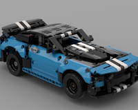 Ford Mustang rc powered with Buwizz/ Buggy Motor