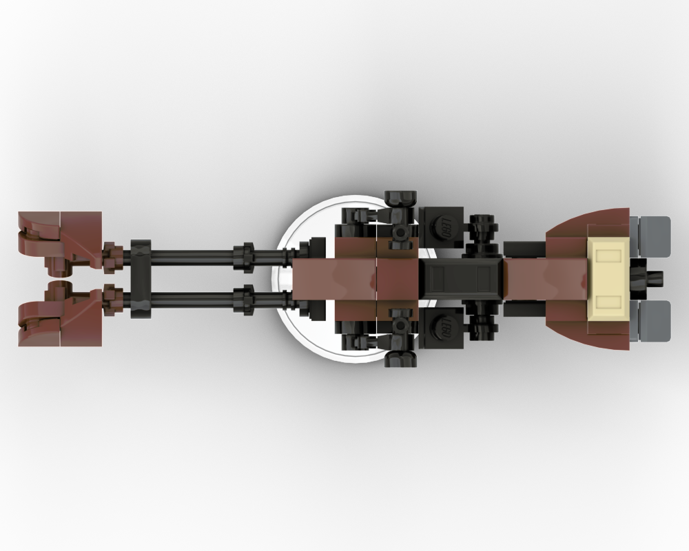 LEGO MOC Imperial 74-Z Speeder Bike by codyaner.bricks