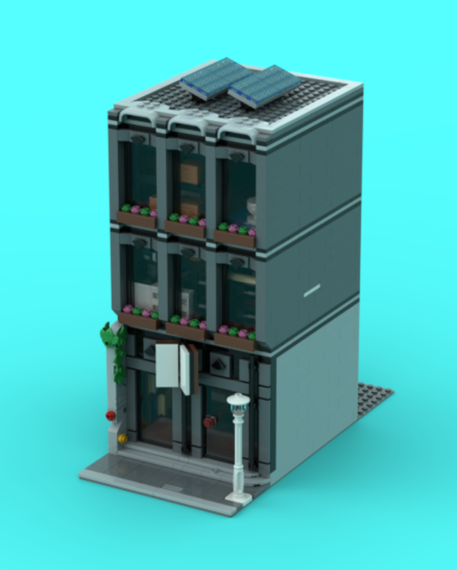 LEGO MOC Library Modular by jseibert37 | Rebrickable - Build with LEGO