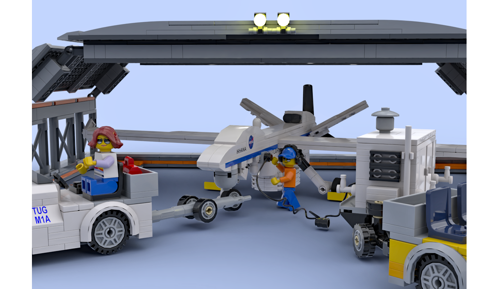 LEGO MOC-184875 Modified 60103 Hanger by mshenn | Rebrickable - Build ...