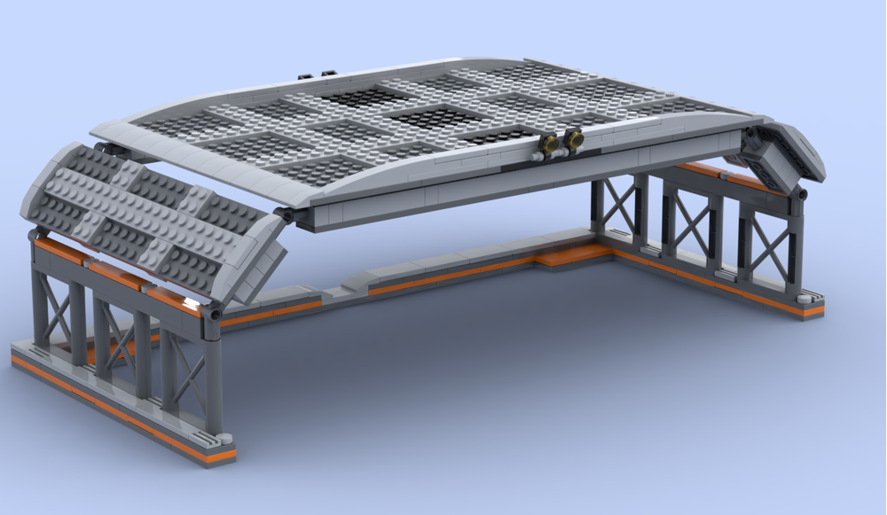 LEGO MOC Modified 60103 Hanger by mshenn | Rebrickable - Build with LEGO