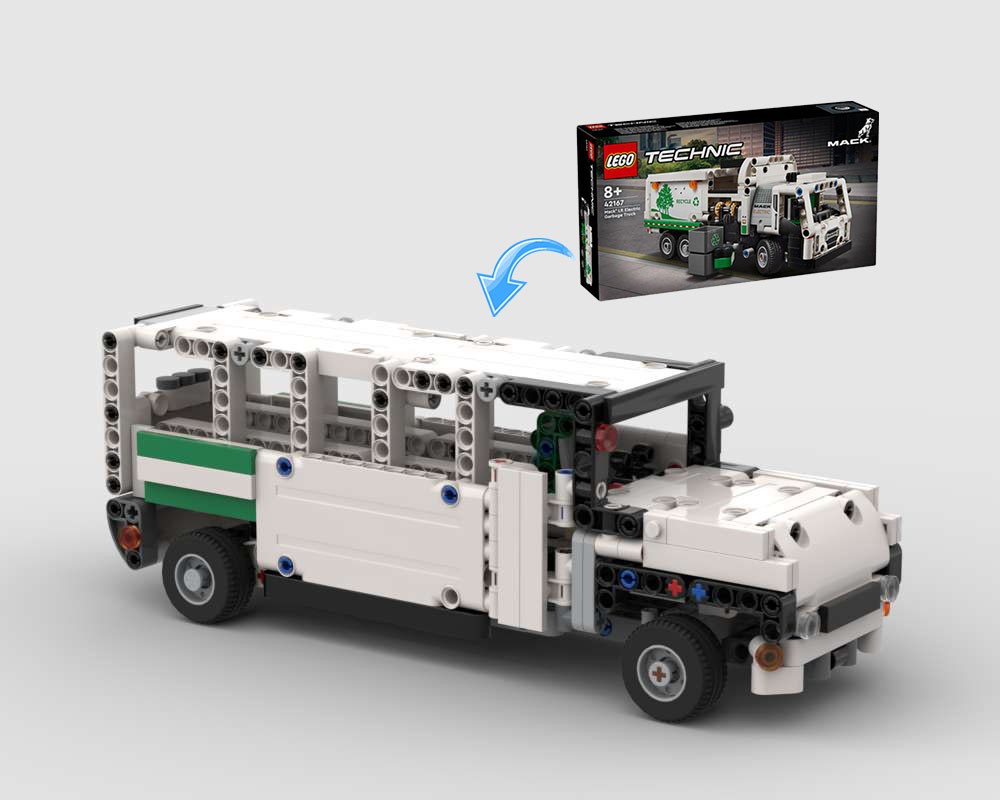 LEGO MOC-184920 School Bus 42167 Alternative. by ErikGS | Rebrickable ...