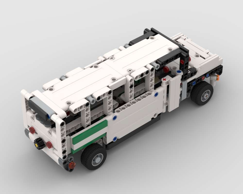 LEGO MOC School Bus 42167 Alternative. by ErikGS | Rebrickable - Build ...