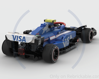 LEGO MOC-184927 F1 Visa Cash App RB VCARB 01 by Pit Lane Bricks