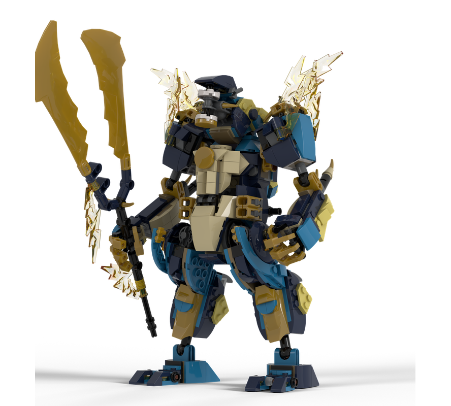 Alternative Build Lloyds Dragon Mech LEGO MOC Elemental Dragon Mech The  Empress Mech By Re-creator
