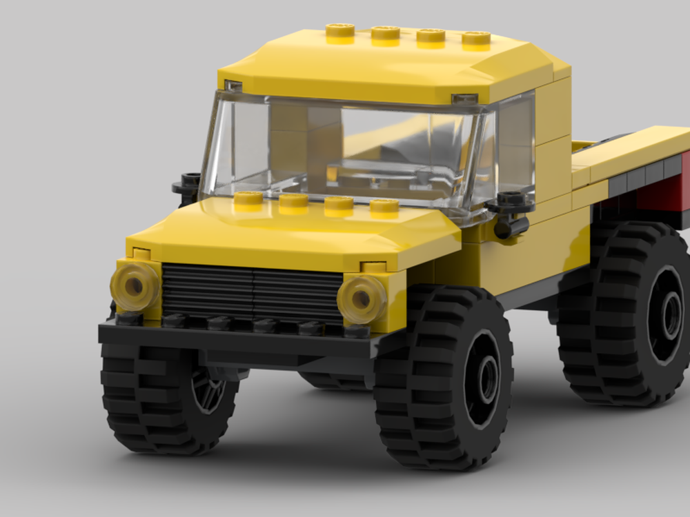 LEGO MOC 1981 Toyota Hilux by WILD_BLUEY | Rebrickable - Build with LEGO