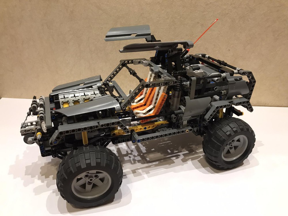 LEGO MOC 8297 OffRoader RC by Hinnerk | Rebrickable - Build with LEGO