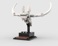 Bat Skeleton - 21320 Alternate (Only uses parts from Pteranodon skeleton)