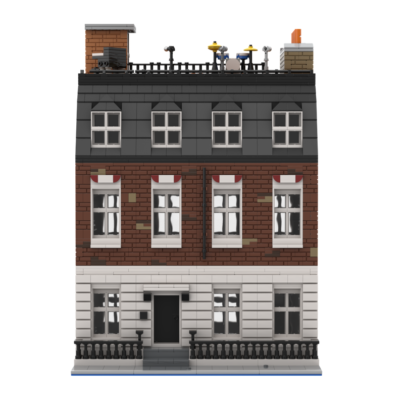 LEGO MOC The Beatles Apple studio on Savile Row with Get Back rooftop ...