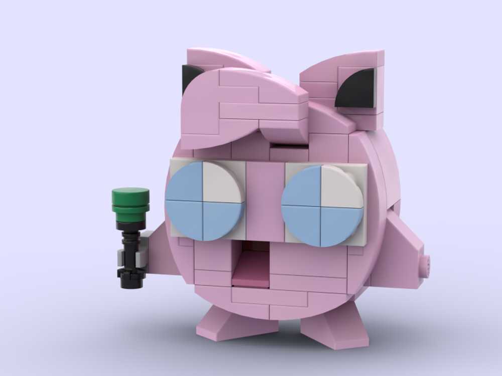 LEGO MOC Jigglypuff - Pokémon by AmyBricks | Rebrickable - Build with LEGO