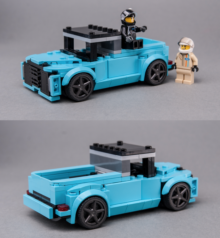 LEGO MOC 76905 Modern Pickup by Keep On Bricking | Rebrickable - Build ...