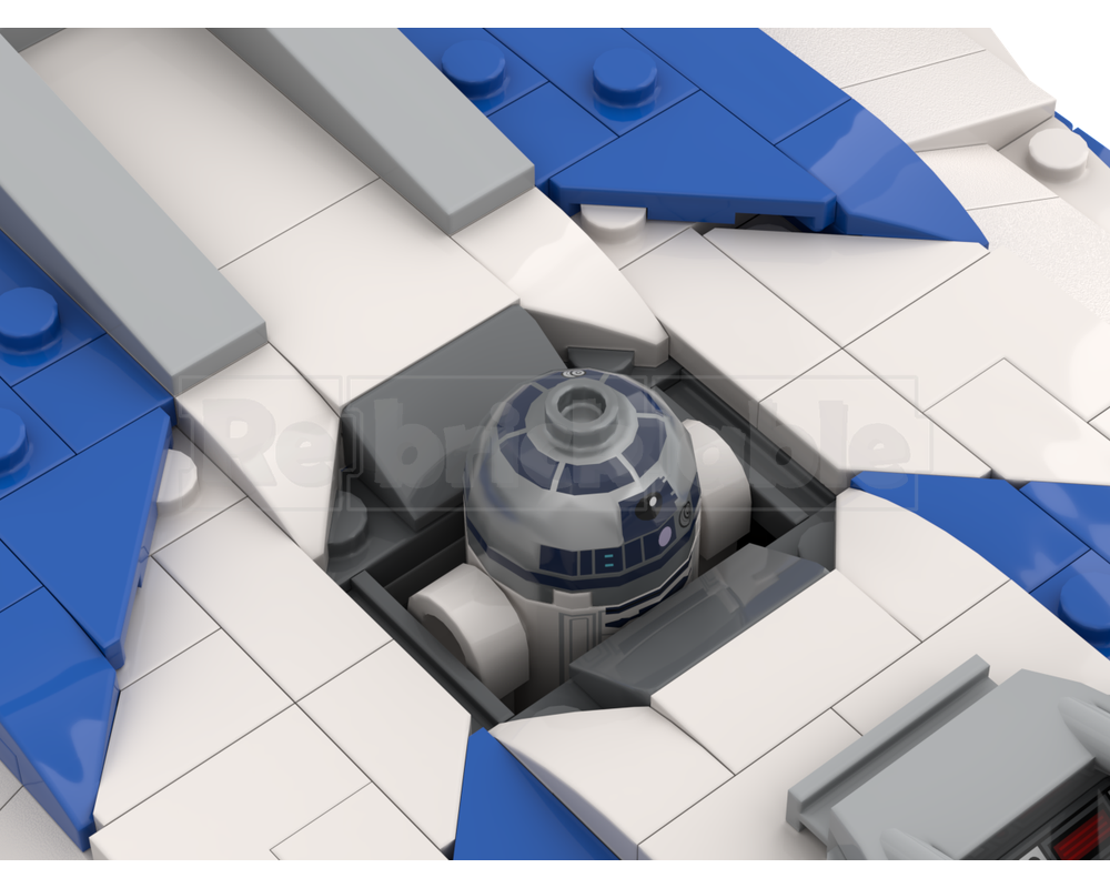 LEGO MOC-185096 Captain Rex's Y wing Starfighter by Ant0noo