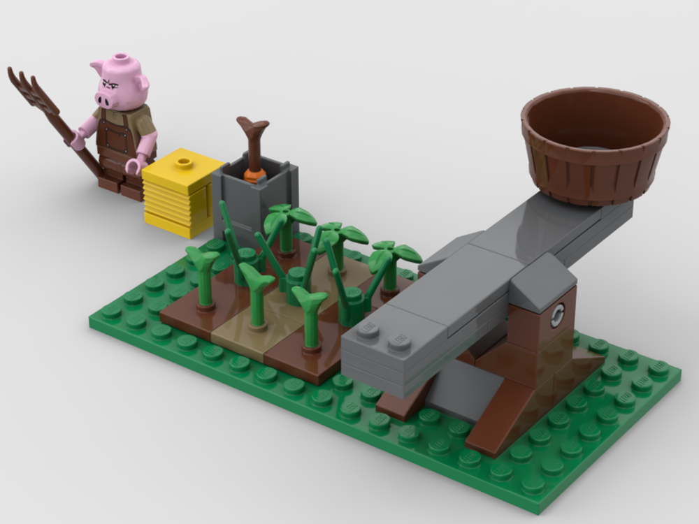 LEGO MOC Pigs VS Chickens by ezrajimybricks | Rebrickable - Build with LEGO