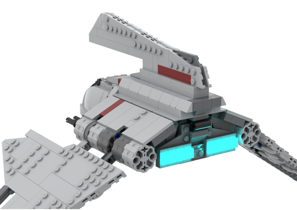 LEGO MOC Theta Class T-2c Personnel Transport (Palpatine's Shuttle) by ...