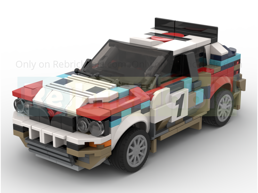 LEGO MOC Lancia Delta-ACROPOLIS HiFi 'Special Edition' (HF INTEGRALE ...