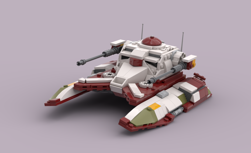 LEGO MOC TX-130 Saber-Class Fighter Tank Republic by CatalystBricks ...