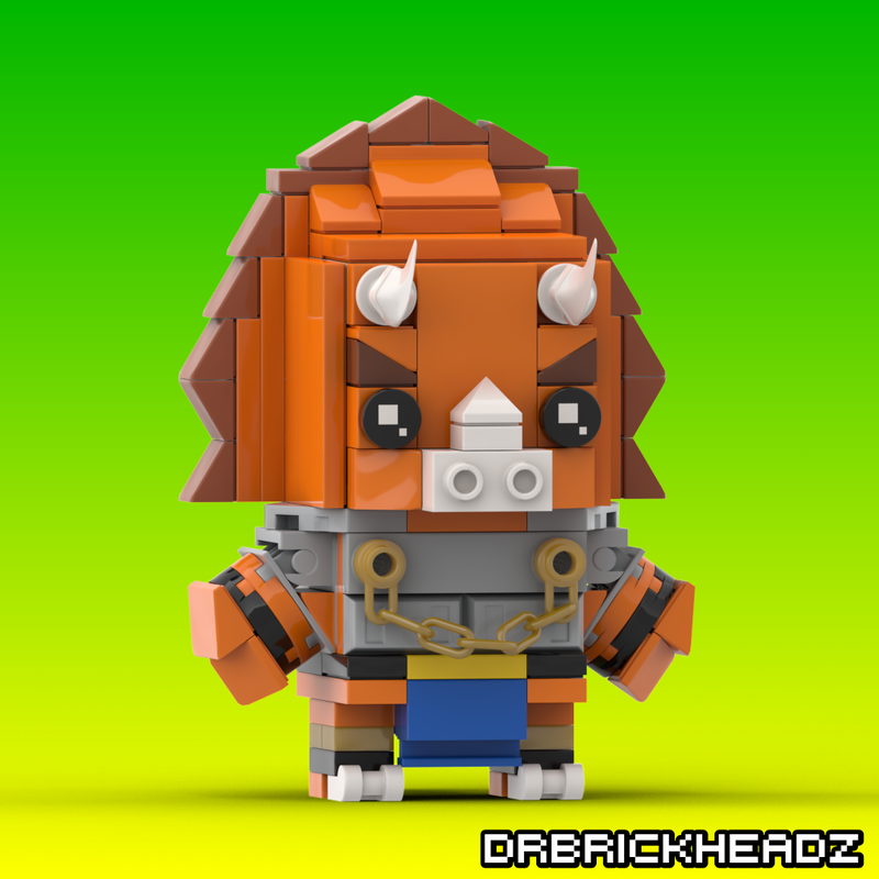 LEGO MOC General Zorax (TMNT: Shredder's Revenge) Brickheadz by ...