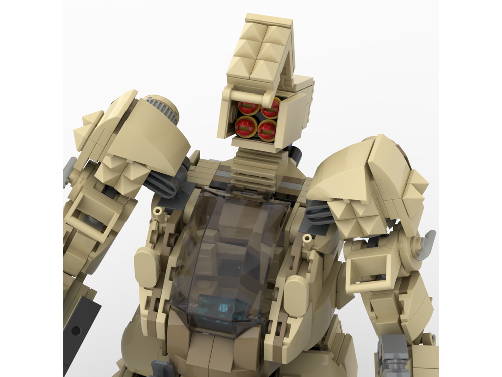 LEGO MOC AMP suit-Desert Camouflage by broadstack | Rebrickable - Build ...