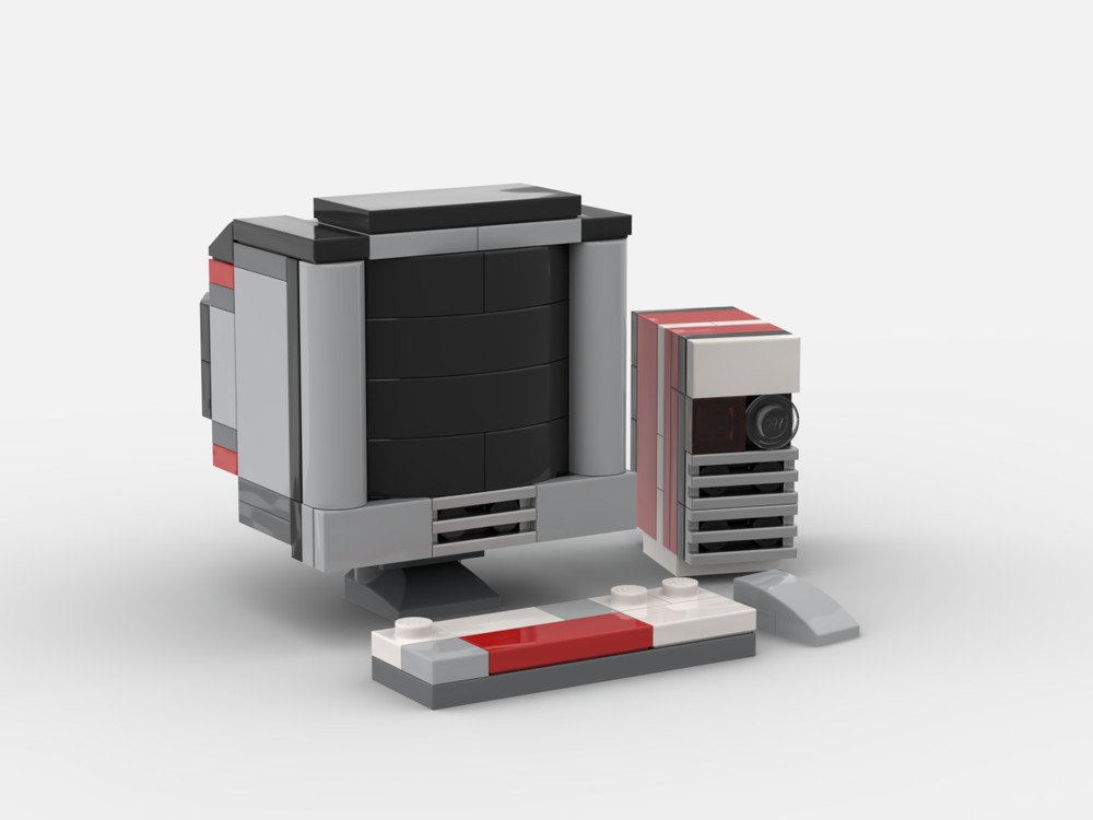 LEGO MOC 31146 Old School PC by BrickBash | Rebrickable - Build with LEGO