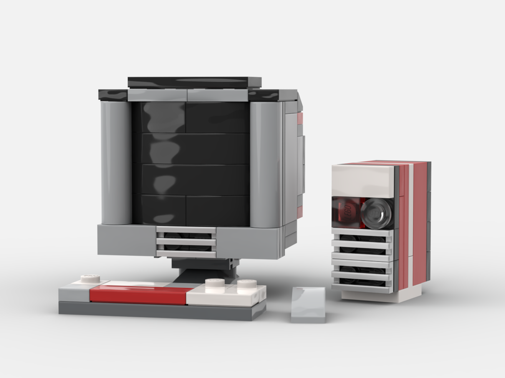 LEGO MOC 31146 Old School PC by BrickBash | Rebrickable - Build with LEGO
